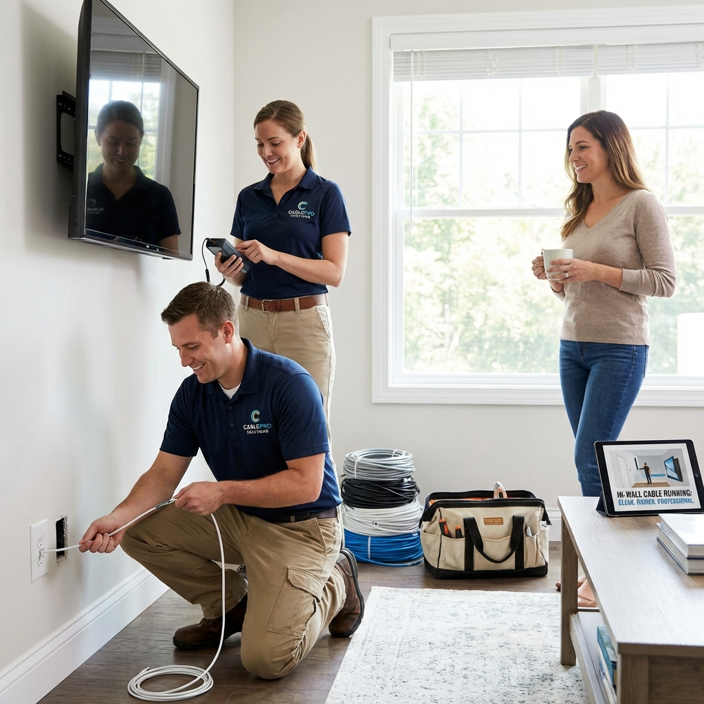 In-Wall Cable Running