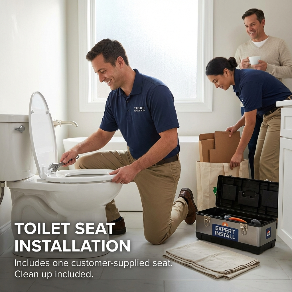 Toilet Seat Installation