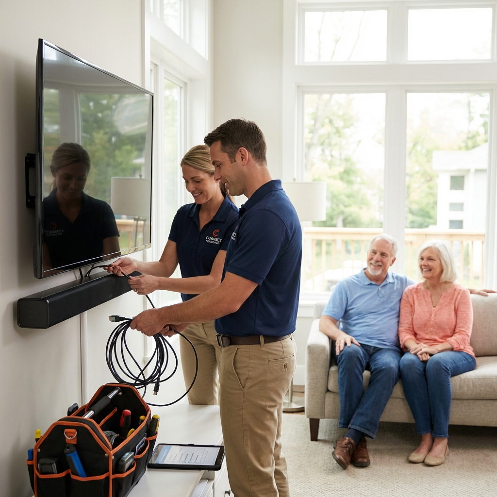 TV, Audio, or Video Device Hook-up