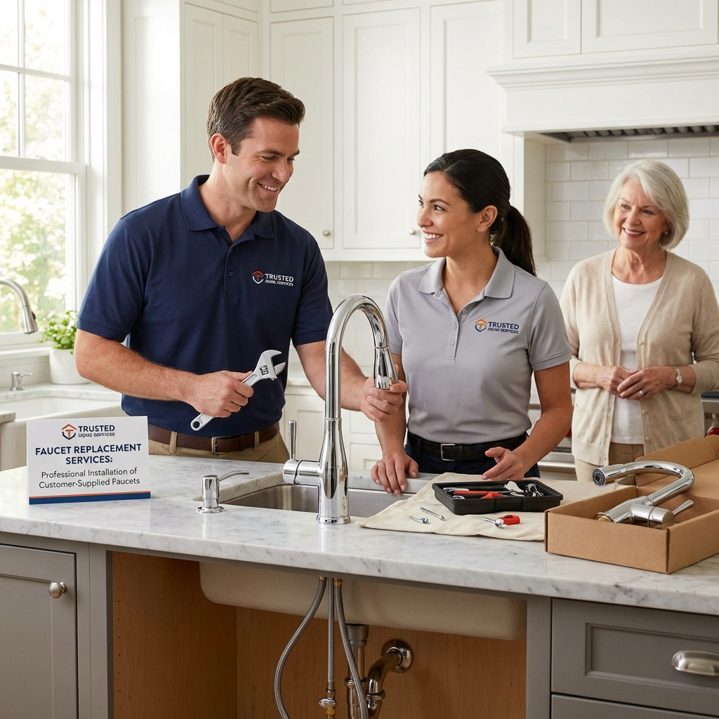 Faucet Replacement Services